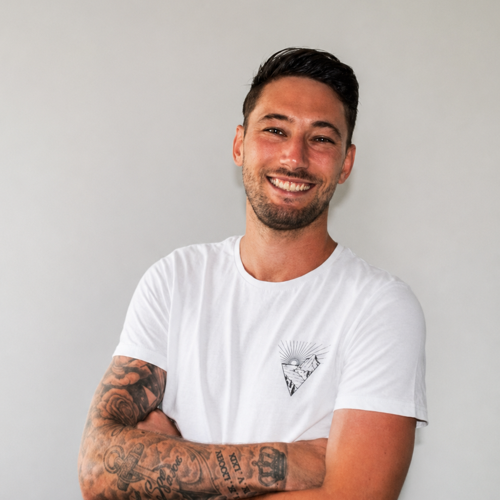 Marcel Hober in seiner Praxis in Mittlern